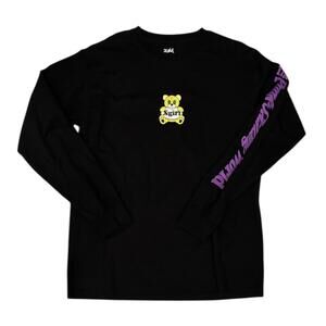 X-Girl - Glitter Bear Long Sleeve Shirt